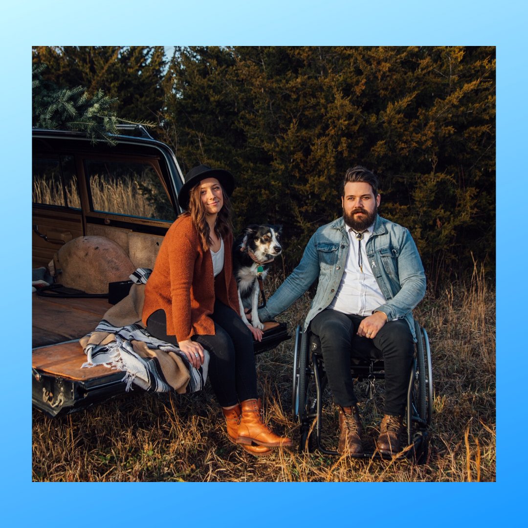 Meet Logan and Jami, the Kansas couple who joined us for our 4th of July special. Both Logan and Jami run small creative businesses and are living their best independent lives!

buff.ly/3f5vYXl

#IndependenceDay #4thofJuly #USA #Kansas #DIsabilityPodcast #Wheelchairlife