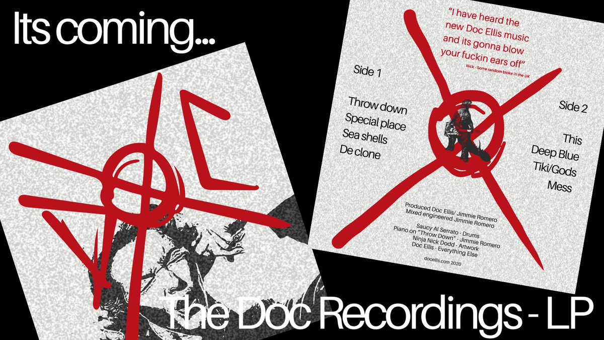 DocEllisWeb's tweet image. It’s coming...The Doc Recordings #docellis
