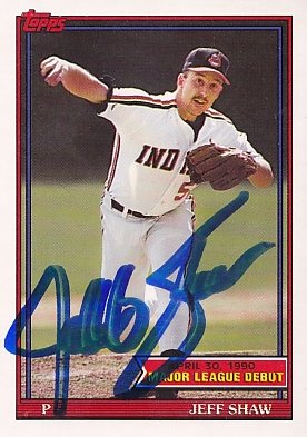 sasesportssigs's tweet photo. Success with long time reliever Jeff Shaw most notably of the Cincinnati Reds where he won the 1997 Rolaids Relief Man Award after leading the NL in saves with 42. Details at SASE Sports Sigs. Link in bio. #jeffshaw #reds #dodgers @autographblog https://t.co/F3n1U6HKeA