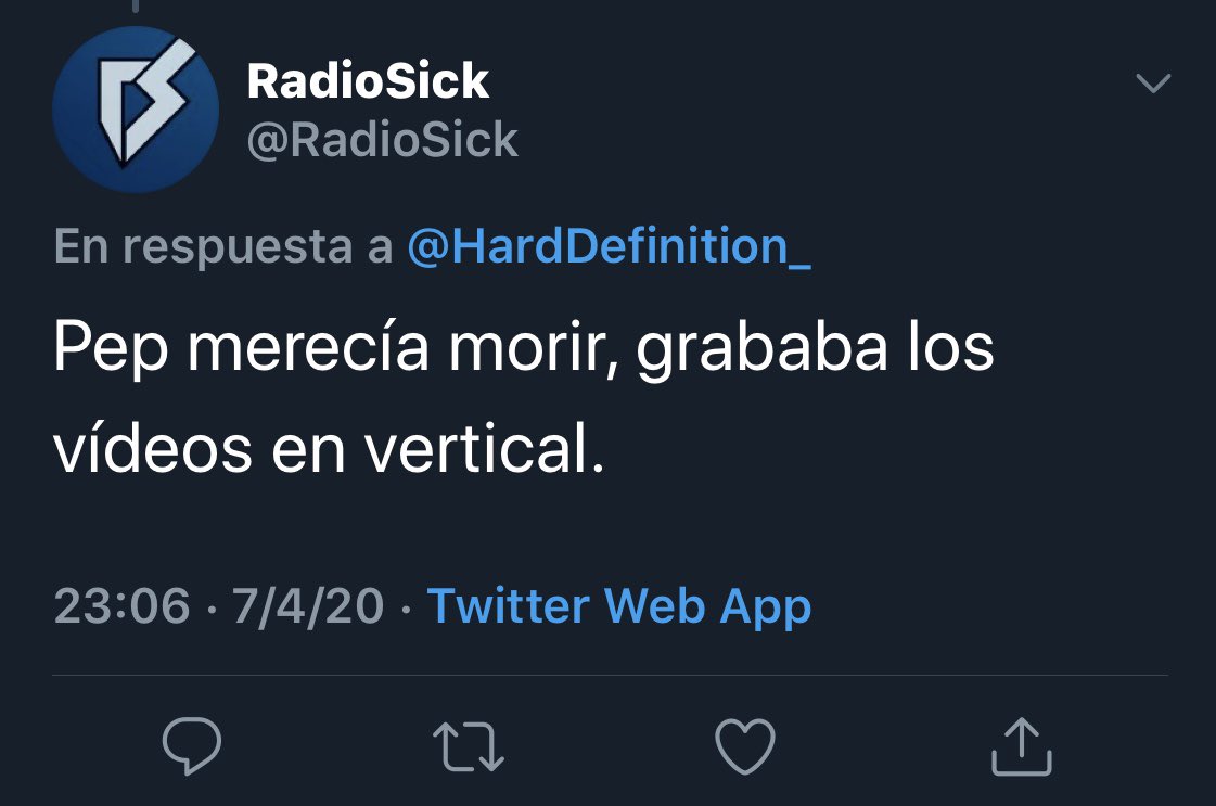 HardD3finition's tweet photo. Se lo merecía #HardDefinition https://t.co/6RG5B07arK