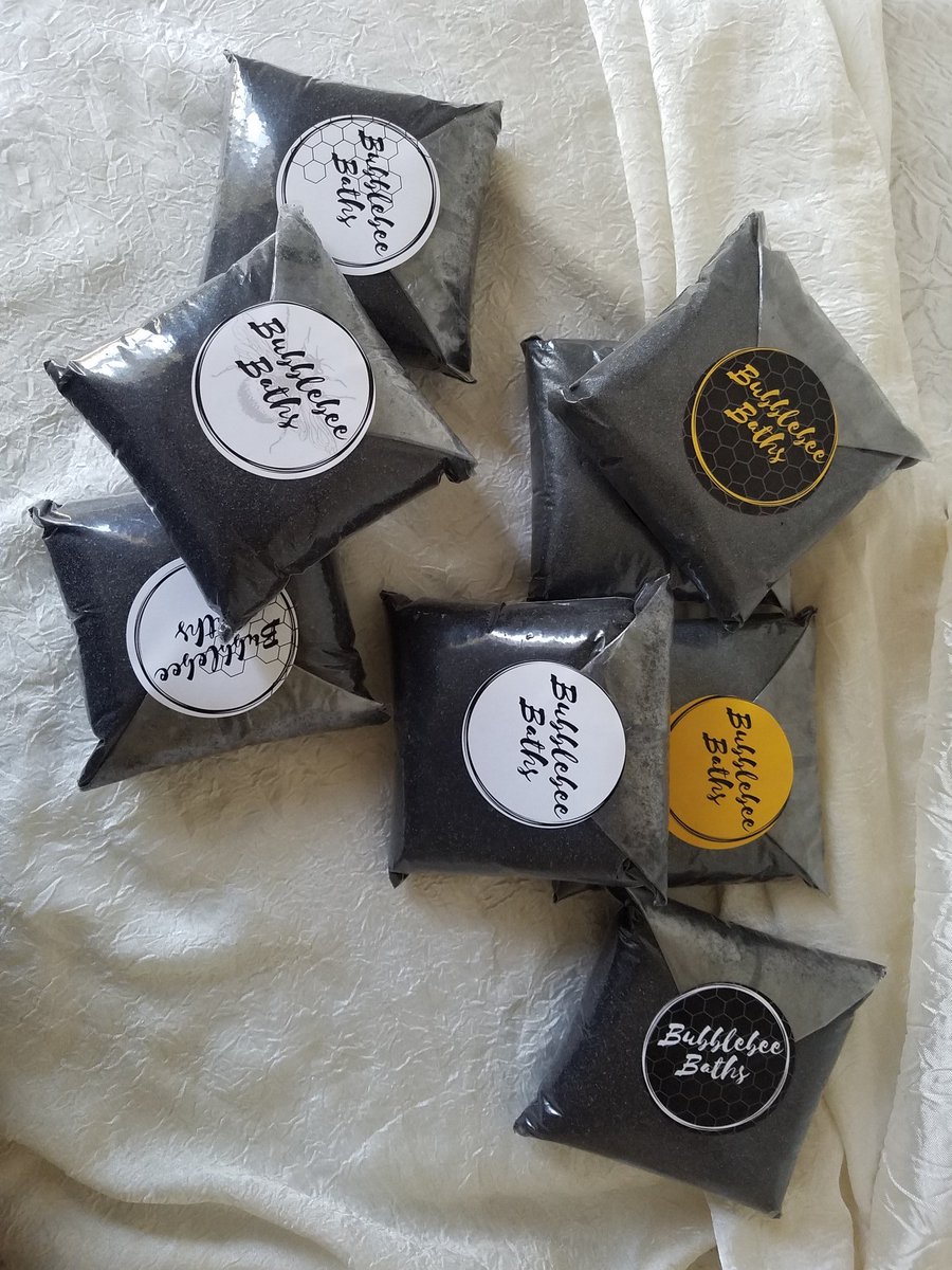 BubbleBeeBaths's tweet photo. The OG scents are back in stock! Flower Child, Milk and Honey, Queen Bee, and Midnight Lust https://t.co/YMu2VtUuXT