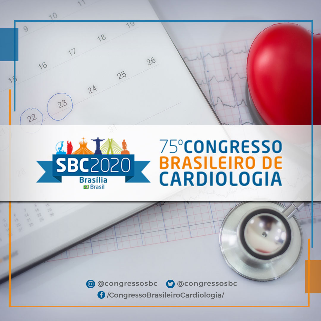 CongressoSBC's tweet photo. Começou a contagem regressiva para o grande evento de 2020: o 75º Congresso Brasileiro de Cardiologia. Para saber mais, fique ligado nas nossas redes sociais. Todas as informações e novidades sobre edição deste ano!
#cardiol #sbc #Congresso2020 https://t.co/mLfCrUDYls