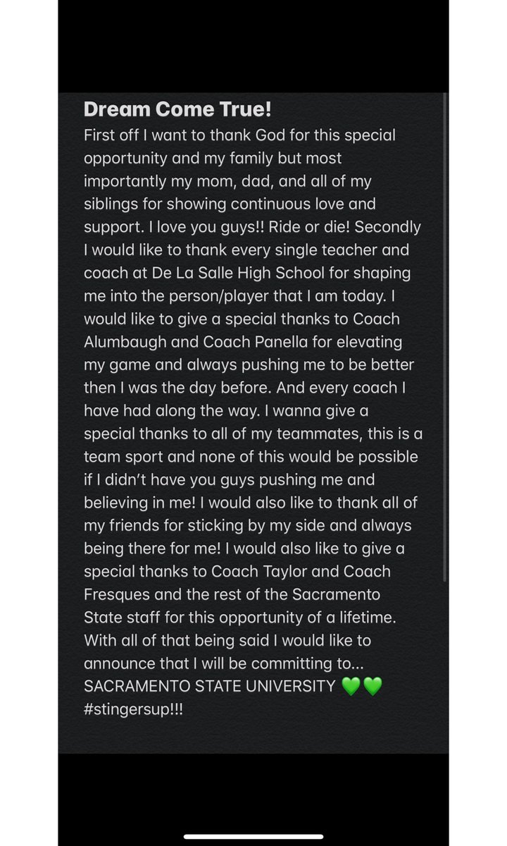 dorianhale12's tweet photo. 1000% COMMITTED💚 @SacHornetsFB @coachTaylorsac https://t.co/wwliqezTHq