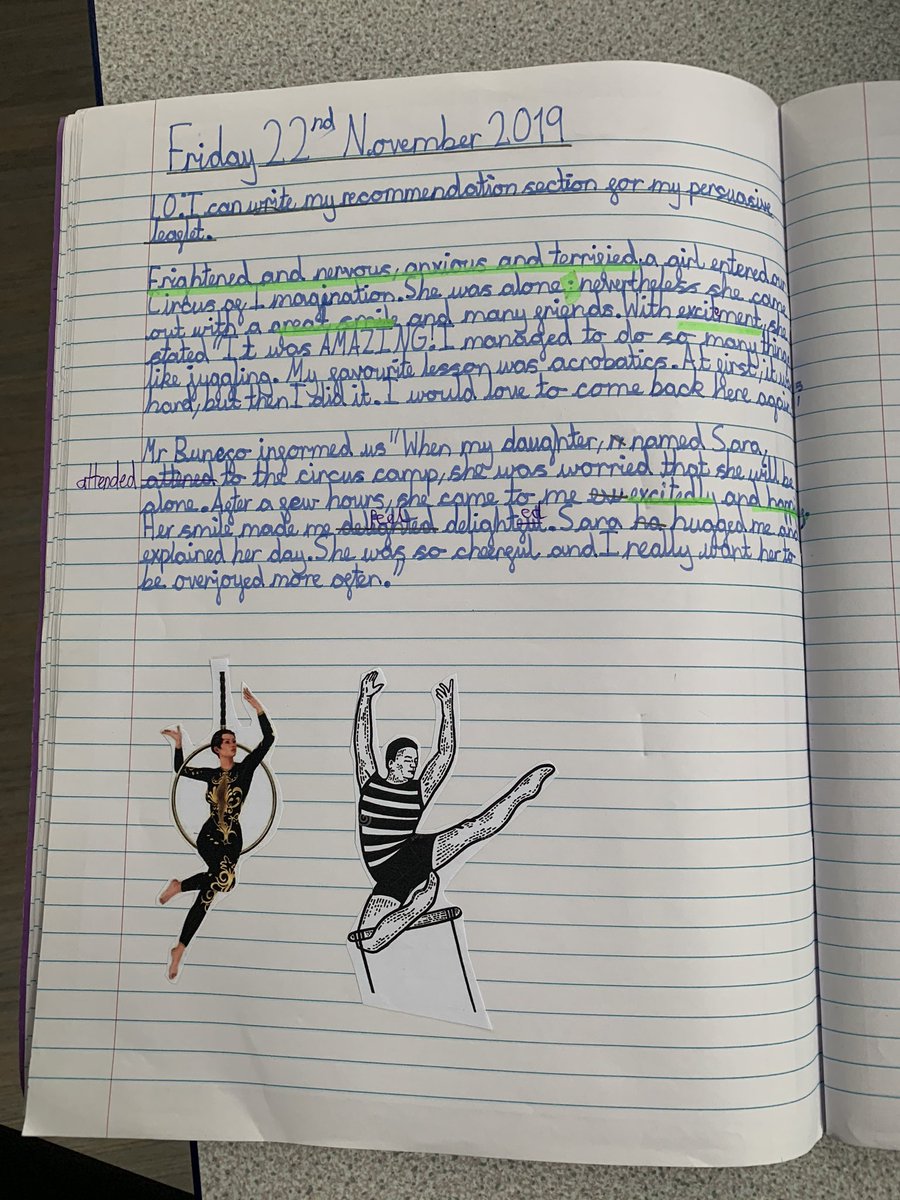 PriyaMistry23's tweet photo. Year 6 planned and wrote wonderful persuasive booklets about their own magical circuses. They were inspired by ‘Leon and the place between’ Mini Mission by @TheConcentricC ⛺️ #minimission #year6 #concentric #persuasivewriting https://t.co/3ucm5g2xIL