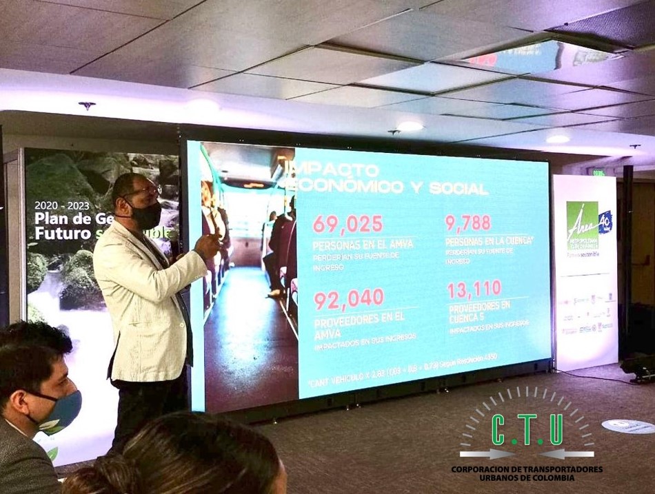 ctucolombia's tweet photo. Nuestro Vicepresidente Técnico exponiendo la situación actual del gremio ante la Junta Metropolitana del @Areametropol conformada por los 10 alcaldes, delegado del concejo de Medellín y su director; en la cual se hacía la aprobación del plan de gestión. https://t.co/3ArfhWhz9K