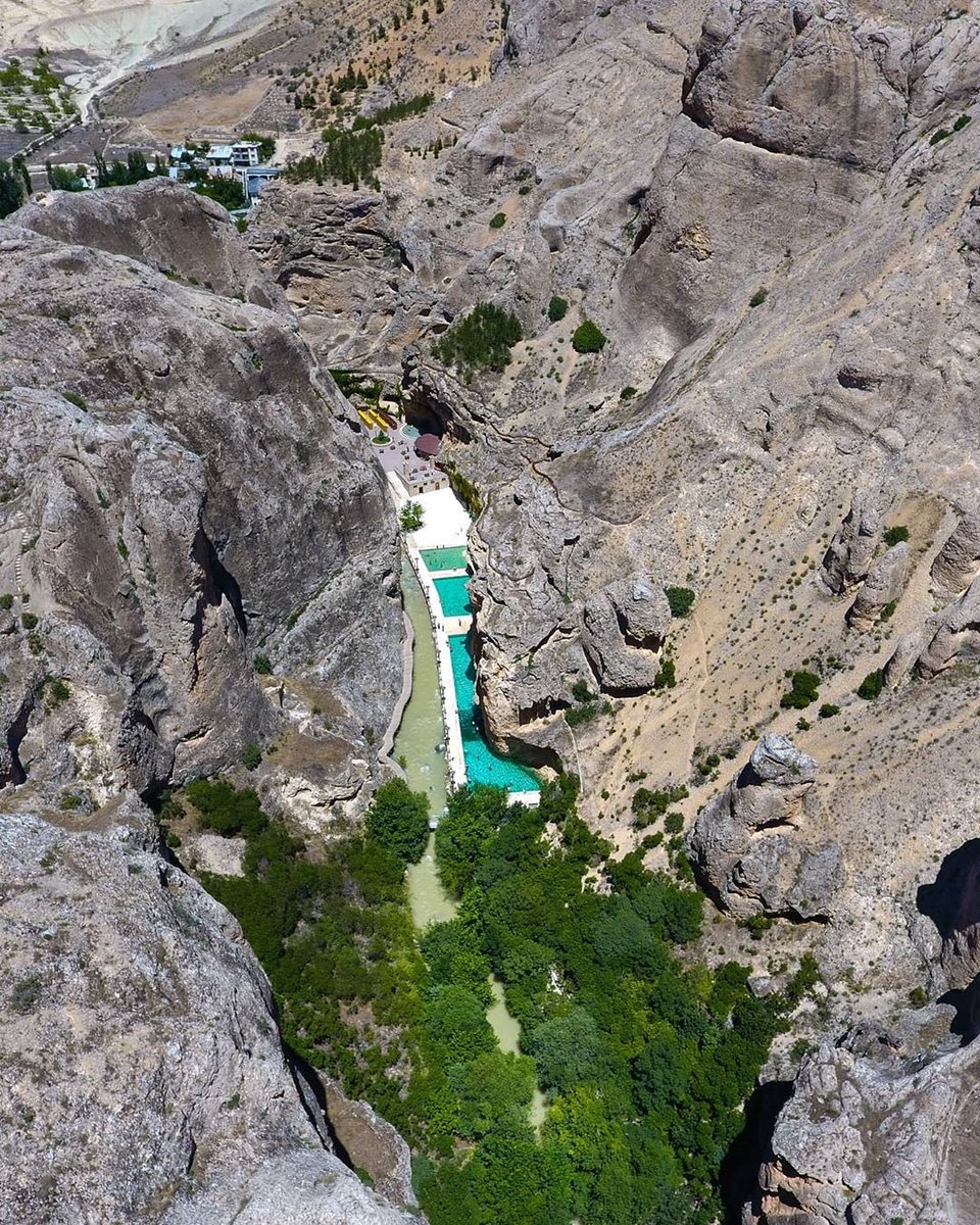 Malatya, Tohma Vadisi içindeki Kudret Havuzu'na git.