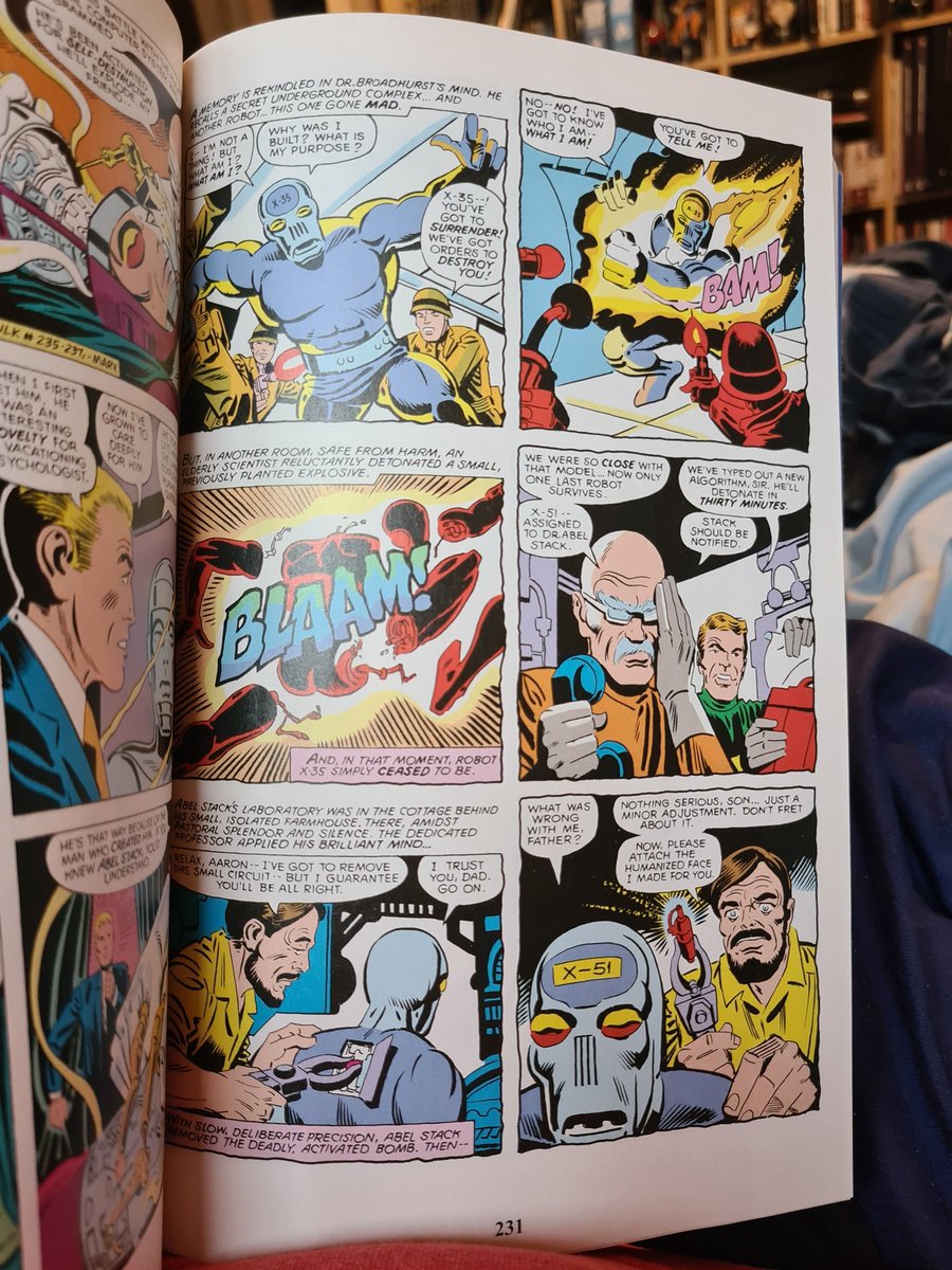 And double checking the Machine Man trade, the pages are (out of order) straight up from the previous issue with new text.That's why there's a pointing finger on what is now the "cover of the TFUK version.