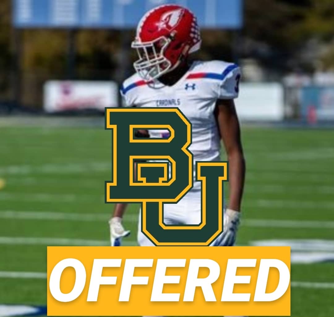 ReconAthlete's tweet photo. 🌟🌟🌟🌟 Texas Football Recruiting: #Sabine DB Cayden Fortson ('23) has been OFFERED by #Baylor ‼ #SicEm #txhsfb #recruiting #Texas #powerfive #collegefootball #acc #sec #big12 #pac12 #mountainwest #mac #American #sunbelt
#reconathlete 
@CaydenFortson https://t.co/RfBn3f9ngF