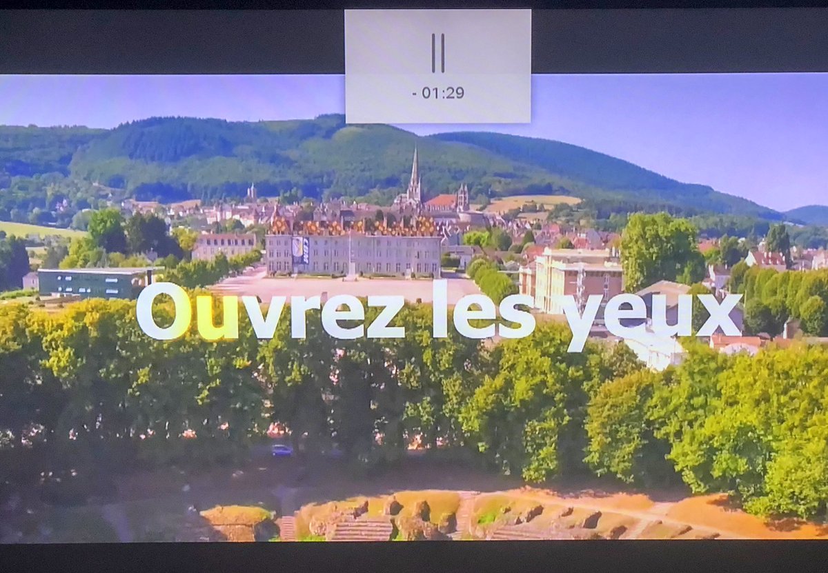 FredericBrochot's tweet photo. [Tourisme]
📺 Après le métro parisien, Autun s’affiche sur la chaîne de télévision @TMCtv à l’occasion d’un clip de promotion de la Saône-et-Loire et de ses richesses réalisé par le Département de @saoneetloire. Une campagne de notoriété inédite! https://t.co/W8u1OxUhxs
