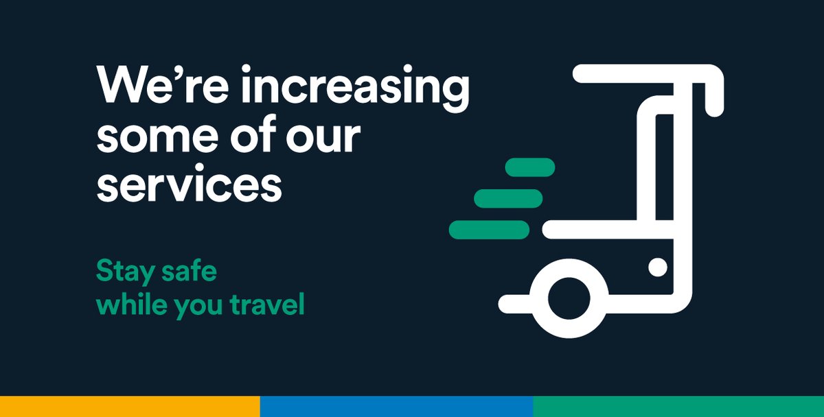 If you're travelling between Easterhouse and the Southern General from Monday 6th July 2020, you'll find our X19 service has been increased to every 15 minutes. Check your times here stge.co/cF8A50Apc4Y