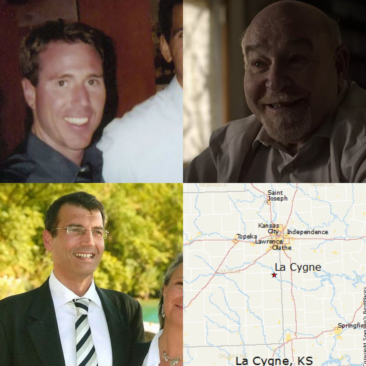 EssXfan's tweet photo. I present you the villains of the second half of 2020. #unsolvedmysteriesnetflix  #PorterStansberry #RobEndres #XavierDupontdeLigonnes #LaCygneKS https://t.co/Yx4eKJi8aK