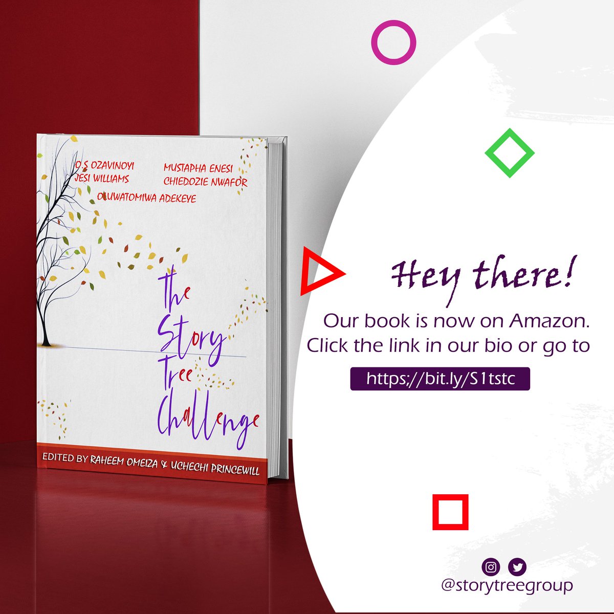 storytreegroup's tweet photo. Have you read our anthology yet? 

No? Oh you should😫

Link in bio😋 https://t.co/scsFp8HmzS