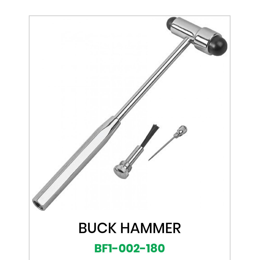 BfjerS's tweet image. Buck Neurological Hammer Medical Surgical Instruments.
Highly Qualified proved &amp;amp; Certified from STML.
Art# BF1-002-180
Only on 6$
Bajer-surgico.com

#Buck #Neurological #Medical #Surgical #dr #doctorslife
#COVIDー19  #doctor