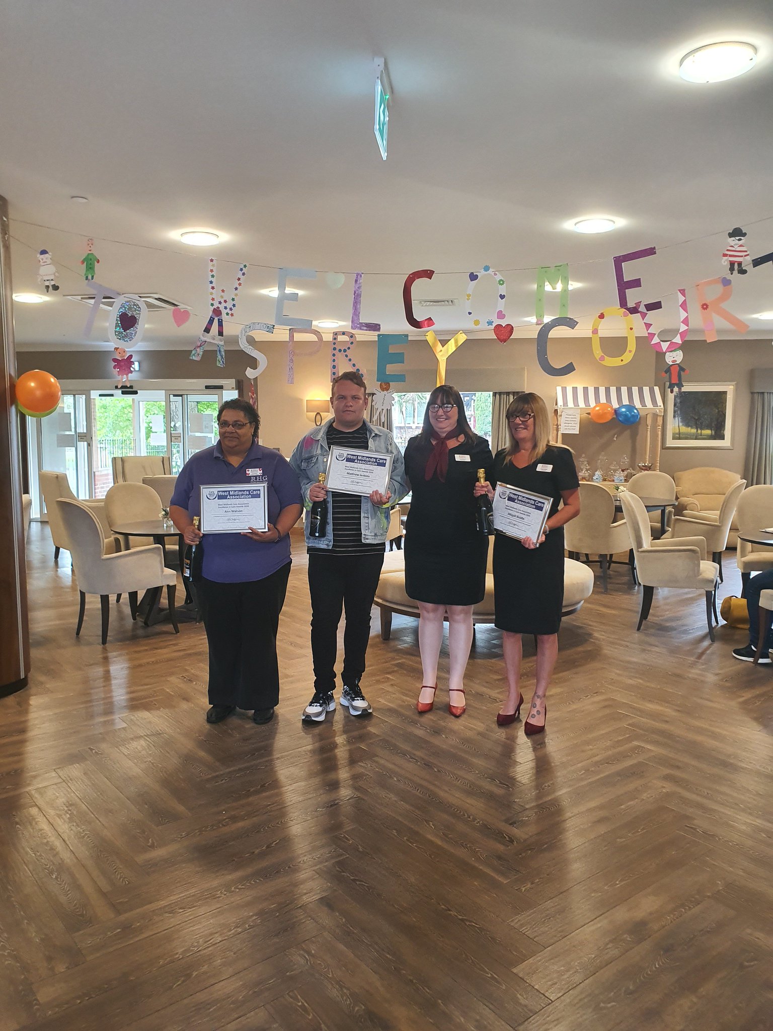 Asprey court care home on Twitter "Congratulations to Abby, Matthew