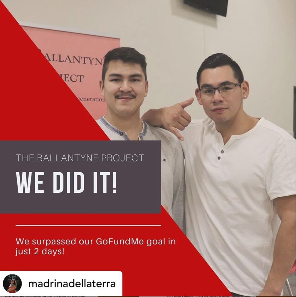 ballantyneproj's tweet photo. We are sending out a MASSIVE thank you to Delia Beadle and Asha Frost for their utmost support and amazing work of raising over $3,000 for our Project for video and media production that will be used for creating an educational video series and all media content. So thankful!! 🙏 https://t.co/G6K9RvaF3L