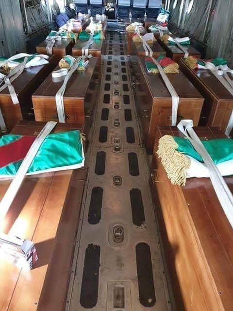 و شاء التاريخ يا جزائر ان من سقوا ارضك بدمائهم يوما  تحتظنهم بشوق تربتك اليوم 
رحم الله عظاما اكلها الدهر و الزمن 
و خلد الله ارواحا لن تموت بداخلنا مهما طال الزمن
#SouhilaBenLachhab