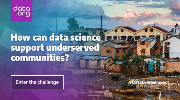 DataKind's tweet image. #DataScience has the power to create #socialimpact, especially in times of unprecedented social challenges like we’re facing today. @DataDotOrg launched a $10MM #InclusiveGrowth &amp;amp; Recovery Challenge. Learn more &amp;amp; enter by July 17! bit.ly/3fK9fjY #DataDrivesImpact