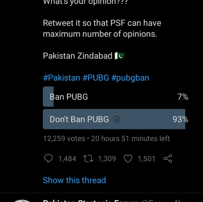 HeyBro888's tweet photo. Winning this war
#UNBANPUBG
#NOBANPUBG
#UNBANPUBGINPAKISTAN https://t.co/Oe5t1LWuRN