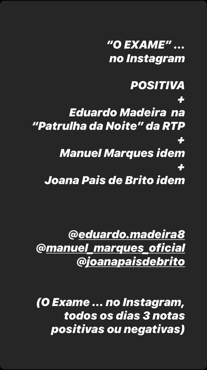 da_silba's tweet photo. “O EXAME” crítica de televisão online. https://t.co/EtEfNj3JPb