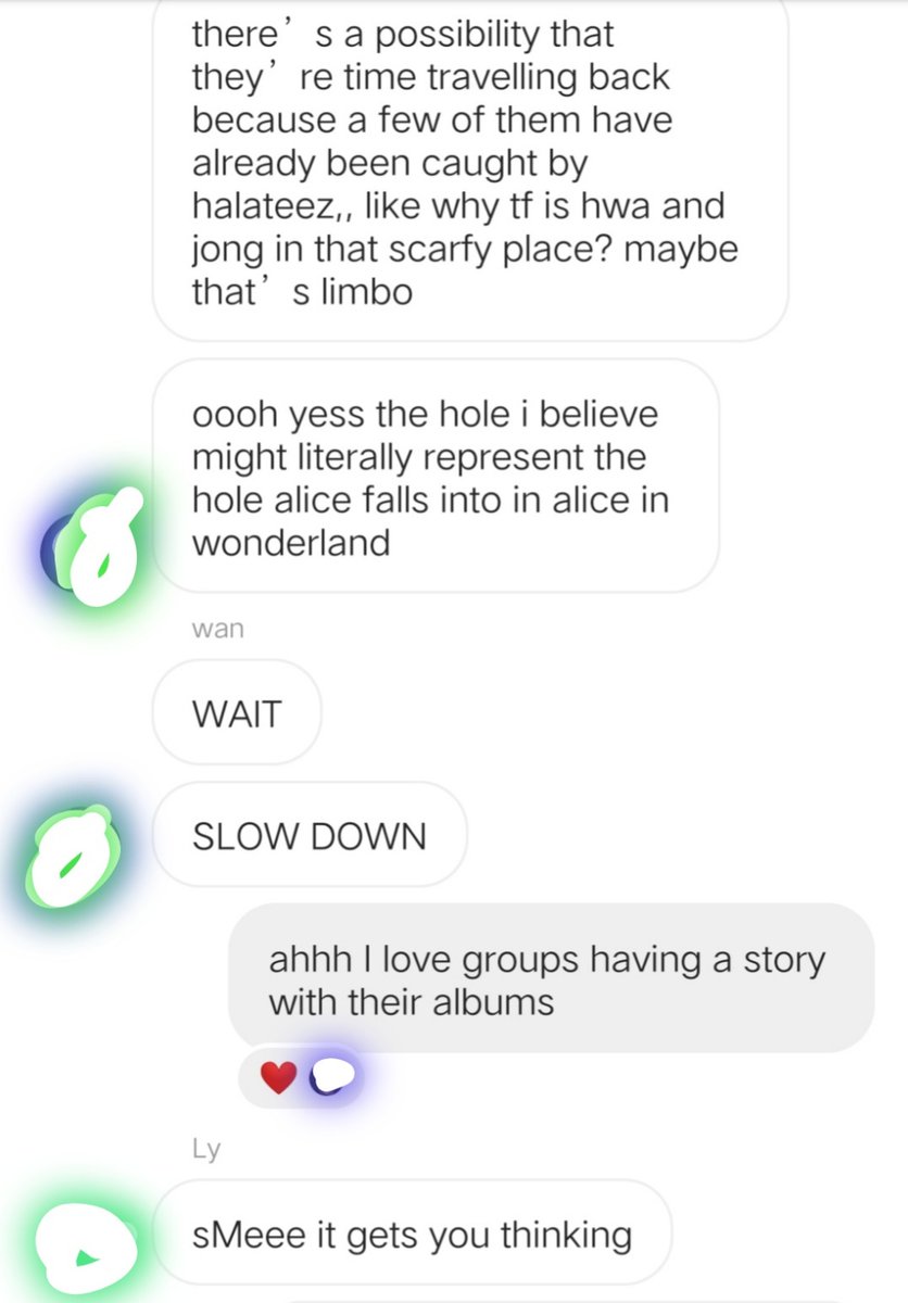 There are many theories about the story being similar to Alice in Wonderland. Hala Ateez are following/fighting Ateez and trying to prevent them from getting the key (yeosang has it thats why he travelled back to the desert alone)/ treasure bc they are chasing the treasure, too