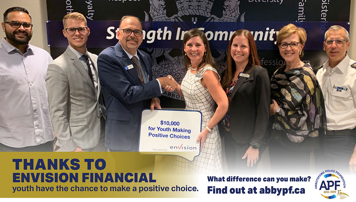 abbotsfordpf's tweet photo. Thanks to YOU!APF was thrilled to be selected for a grant from First West Fnd Envision Financial Community Endowment,which was used to fund initiatives for AbbyPD Youth Making Positive Choices, including AbbyPD Coin Series.#abbotsfordpf #abbypd #firstwestfoundation #thankstoyou https://t.co/UhWEYHAWFU