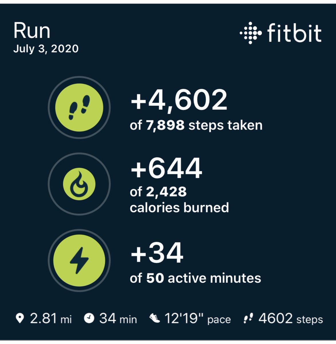 Marco887's tweet photo. Not my best #jog but I kept going. #justkeepmoving #fitbit #selfie #Achievement https://t.co/8FZlDTPkZs