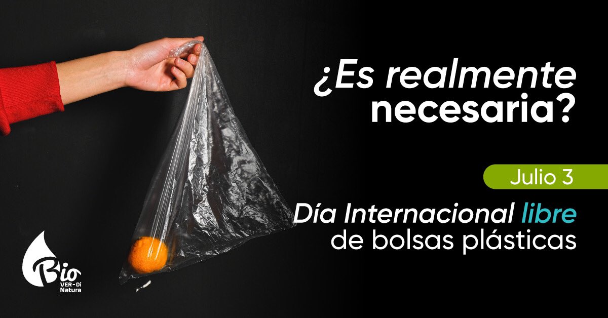 BioverdiNatura's tweet photo. 🌎💚

#nomasplastico #díainternacionallibredebolsasplásticas 
#medioambiente #sostenibilidad #ecoamigable #bioverdi #bioverdinatura https://t.co/aXGmnzcI8J