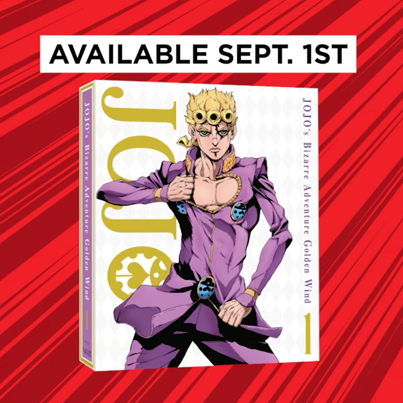 Jojo's Bizarre Adventure: Golden Wind, Part 1 (Blu-ray)