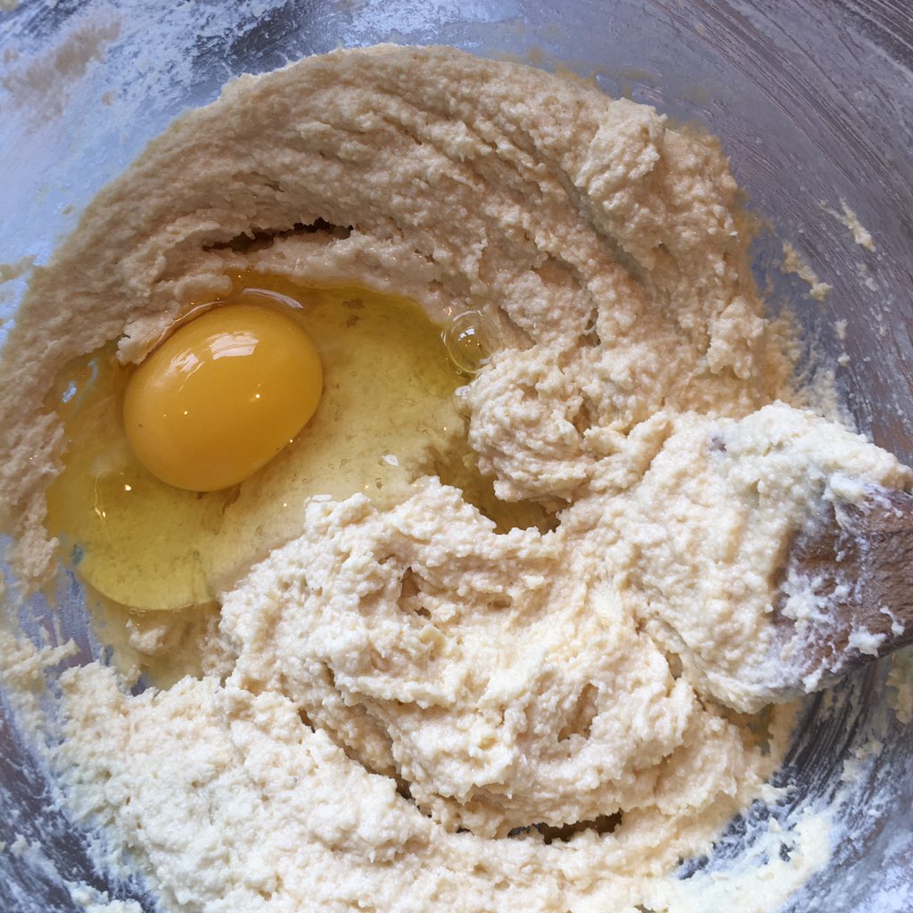Grandslam77's tweet photo. Crème d’amande in the making for sweet dough apricot &amp; almond tart #bertinet #dough https://t.co/PXVU7MBrwm