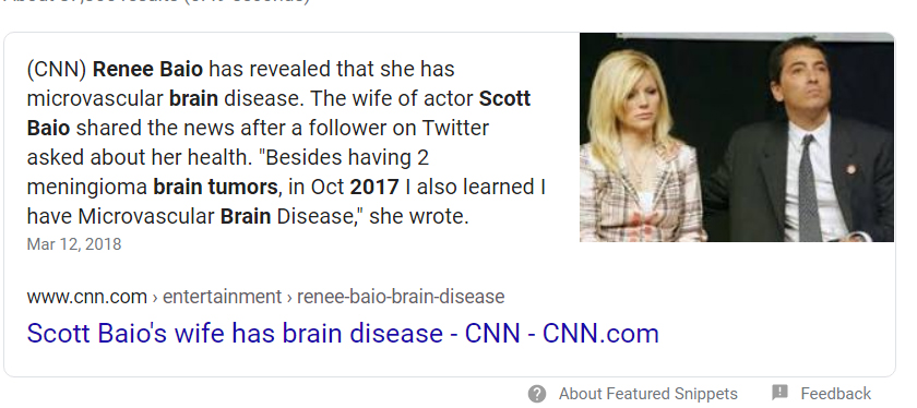  Is it also a coincidence that No Name and Mrs. Baio both broke news of their brain tumors (within months of each other) to deflect from other bad news releases surrounding each of them? Both were treated at the Mayo Clinic. Who was on BOD of Mayo Clinic? - Q