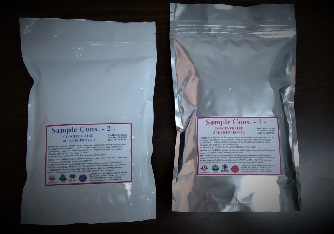 Our Concentrated Bread Improver Products..
5 - 10 gr will be used for 50 kg flour.
#breadimprover #yeast #instantdryyeast #bakeryingredients #bakery #ameliorantdepanification #bread #brot #pain
info@armayagida.com , sadrikoseri@armayagida.com