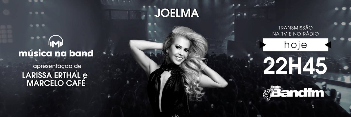 BandTV's tweet photo. É hoje, às 22h45, o #MusicaNaBand  a nossa rainha @Joelma! Você está preparado? Se liga na #BandTv.
#live #musica #joelma #calipso #dança #ritmo #diversão https://t.co/NCWvJWVbRp