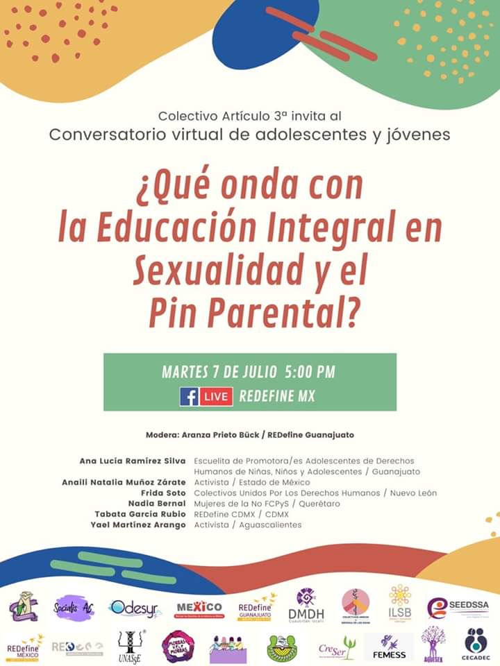 En facebook live <a href="/REDefineMX/">redefine.mx</a>