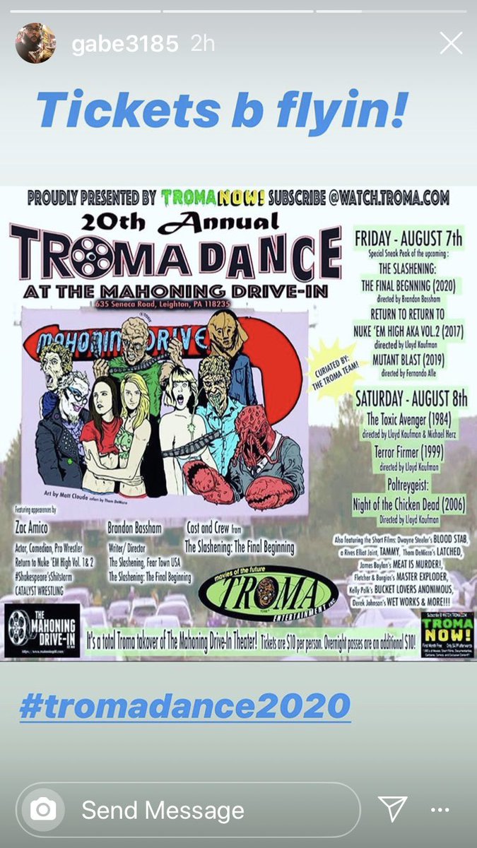 Thank you <a href="/MahoningDriveIn/">Mahoning Drive In</a> ! <a href="/Gabe3185/">Gabe</a> <a href="/ThomDeMicco/">Thom DeMicco</a> <a href="/BBCNews/">BBC News (UK)</a>