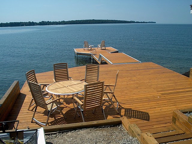 It's warming up out there! Order your dock so you can soak up the sun on your very own dock!