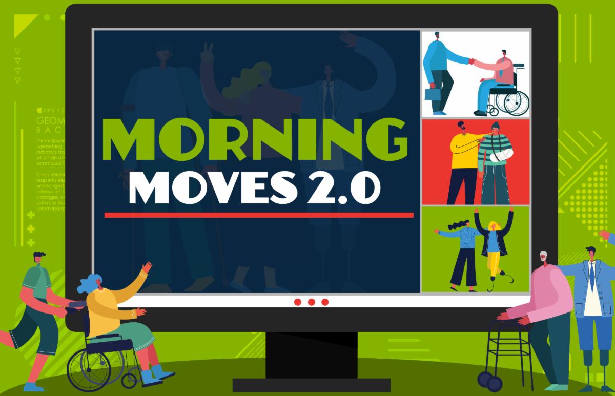 BodyWiseDance's tweet photo. REGISTER now for Morning Moves 2.0! We meet every weekday at 10am. FREE. #inclusivedance https://t.co/7BMpZI2HvE https://t.co/K0dPR4JsIn