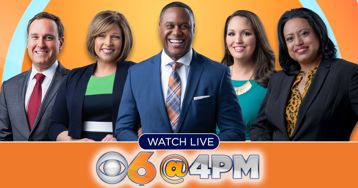Now on CBS6: Happy Thursday! We're live now at 4 p.m. on CBS6! Join ...