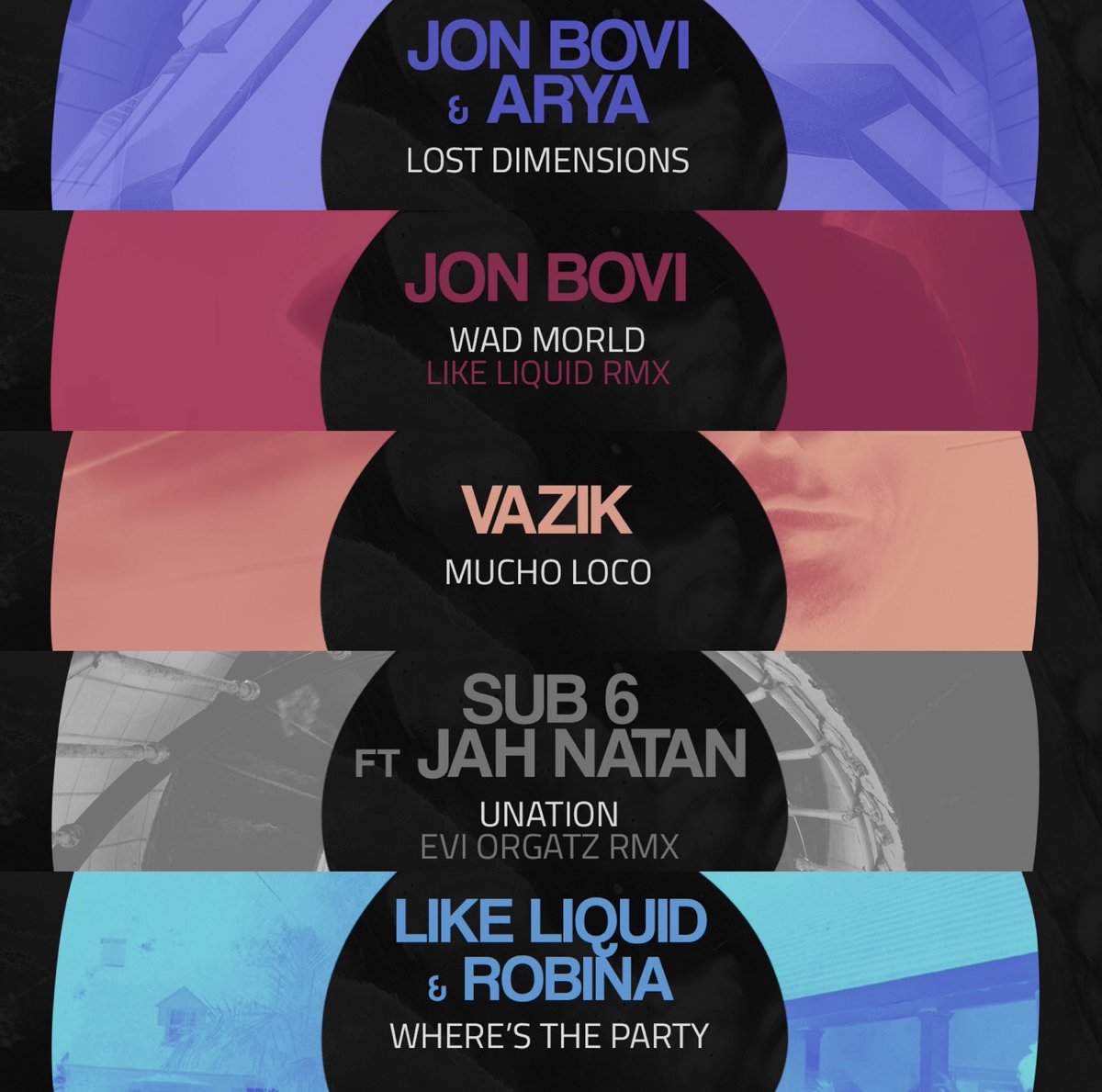 mad_industries's tweet photo. Our first 5 tracks, ready to be released. #JonBovi #Arya #Vazik #EviOrgatz #LikeLiquid #Robina https://t.co/S503ORKcGl