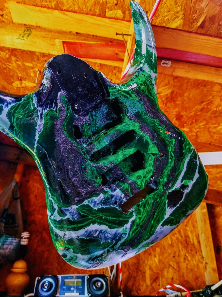 Redoing my old Ibanez. Looking great so far