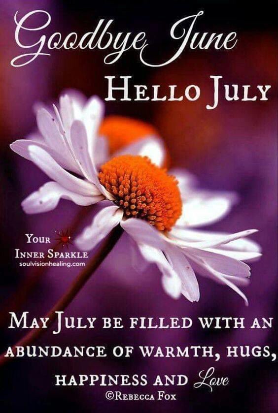 #WelcomeJuly 🇺🇸🌼🌺☀️