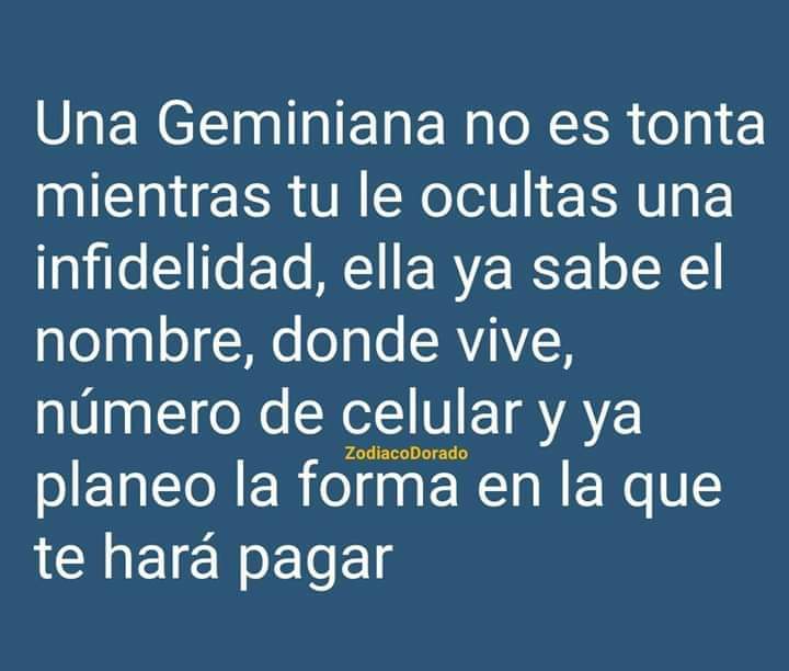 Por su tenían duda de las habilidades de una geminiana