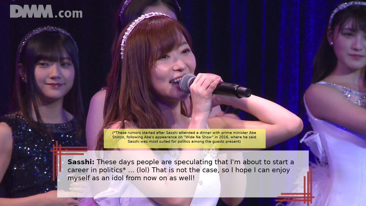 Sasshi in politics #指原莉乃