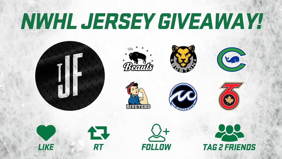 TheJerseyFinder's tweet image. WOMEN'S HOCKEY GIVEAWAY!

An anonymous Patron is giving away TWO jerseys off the @NWHL website. Any team, any size— it's up to you to pick!

RULES: 
1.  Like and RT
2. Follow @TheJerseyFinder
3. Tag two friends 

Draw on 7/10. Good luck! #HockeyTwitter