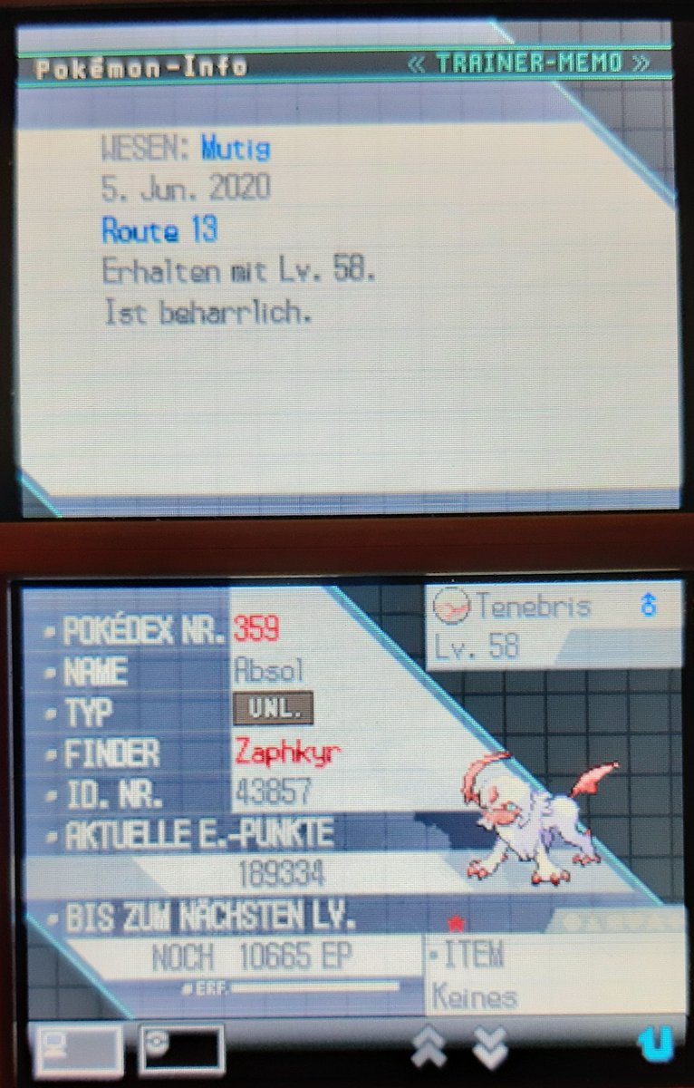 zaphkyr's tweet photo. Shiny Absol blessed my screen after 3864 Pokémon seen, 4 phases total, completing this hunt! That was WAY quicker than I expected!
Absol is my favourite Pokémon, so seeing it shine really was something else. That's another dream shiny acquired!

#ShinyPokemon #Absol #PokemonBlack https://t.co/eQTHNpr8tt