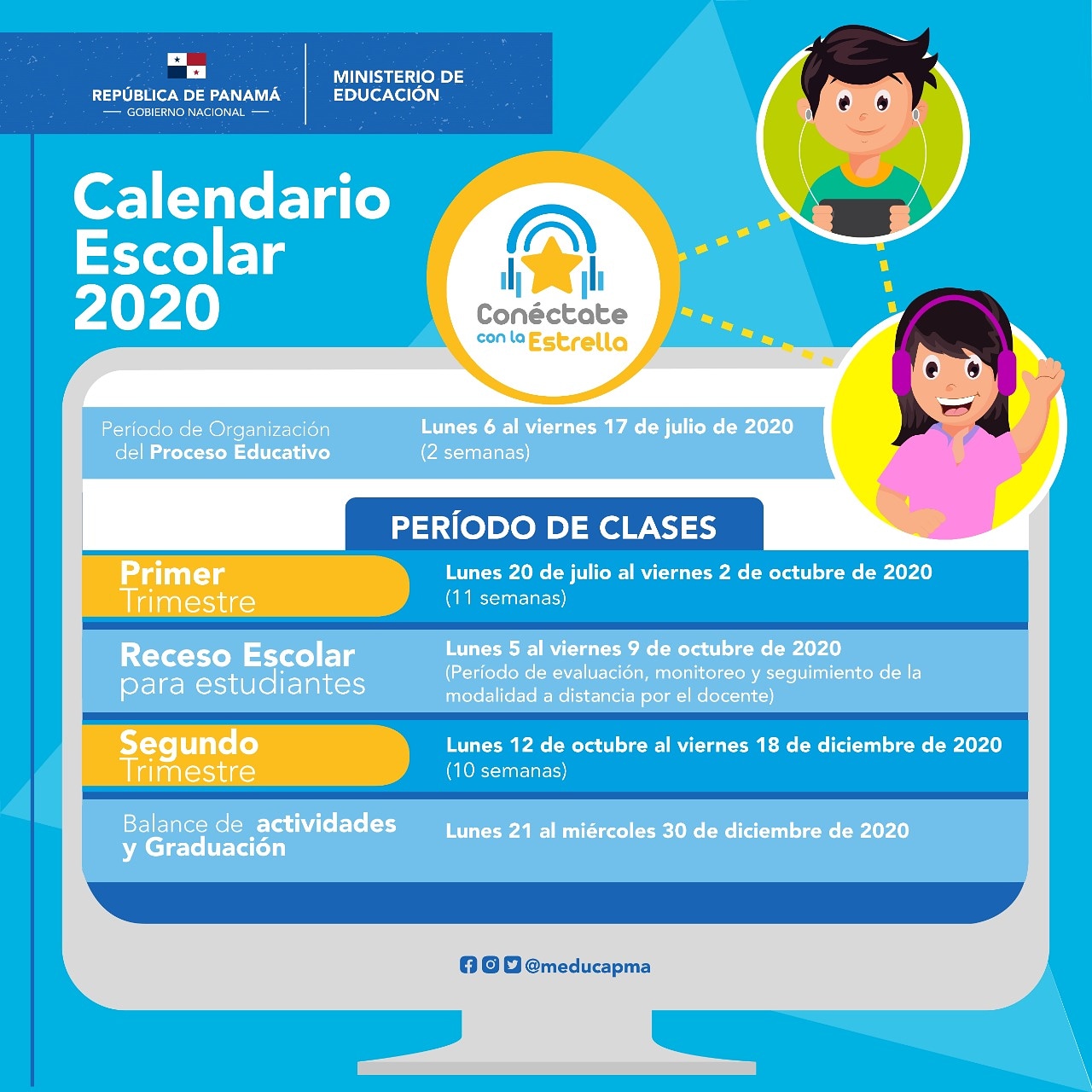 Ministerio de Educación de Panamá on Twitter "Te compartimos el