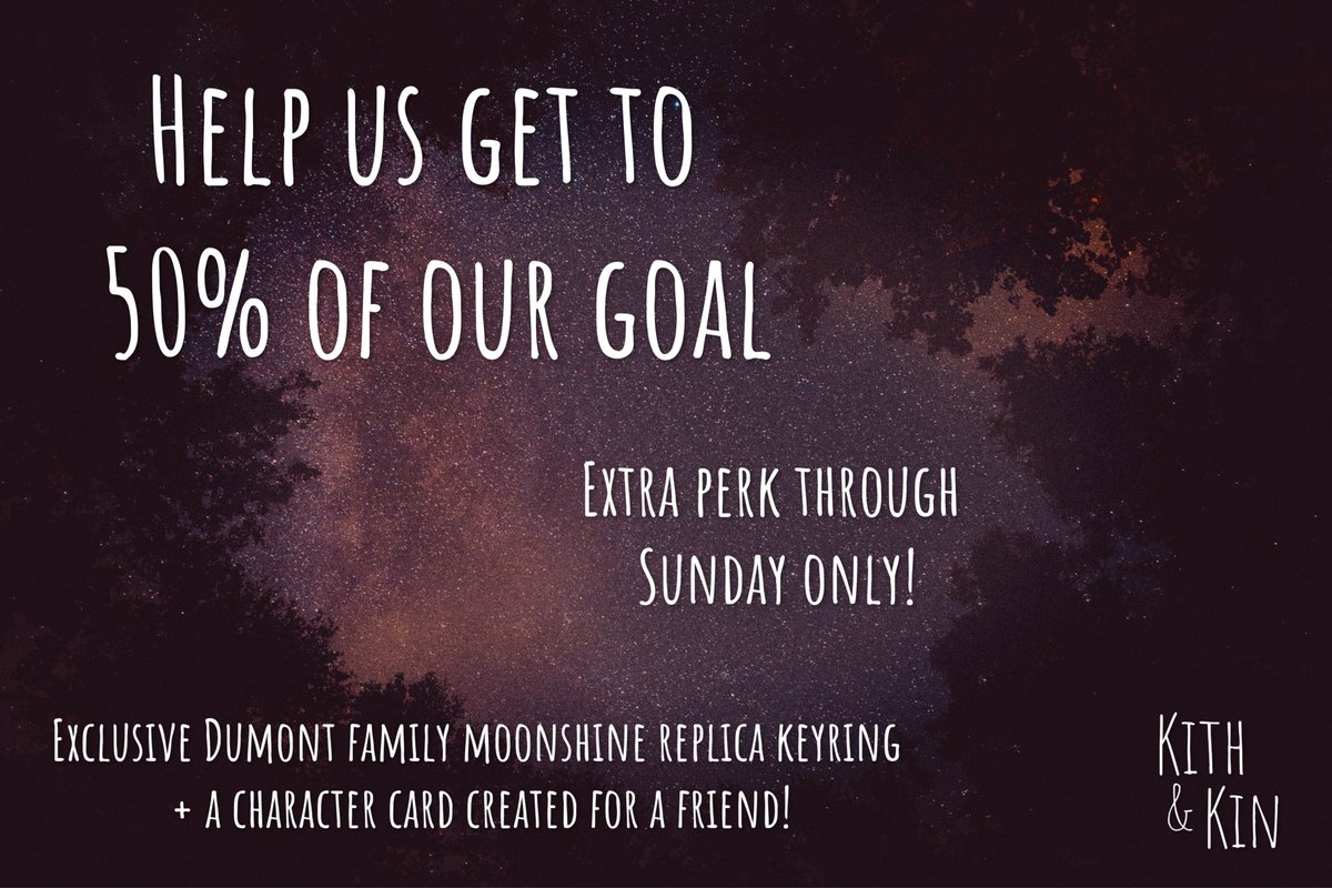 It’s #FemaleFilmmakerFriday and we have extra perks through Sunday at seedandspark.com/fund/kithandkin