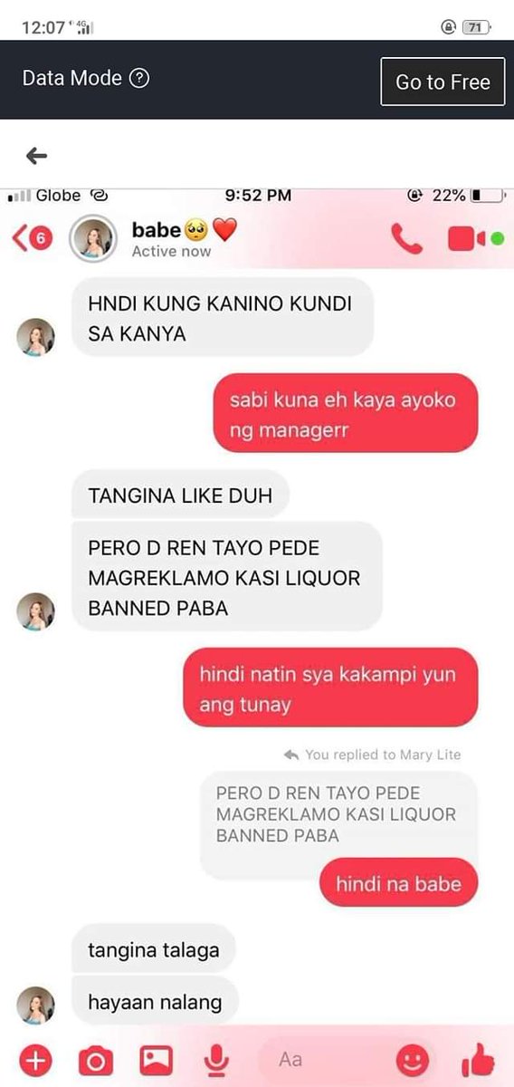 noselinequeen's tweet photo. @ynamagendaaa Sino bang hindi maiistress kung gantong kung ano ano sinasabi sayo pag nakatalikod ka? Diba @lite_lamayo tapos ipapalusot pa ni roi na nahack fb nya. Ulol. Nahack pero iisang picture lang ni @lite_lamayo yung na sa convo. Pwe. https://t.co/ANIZmP46uP