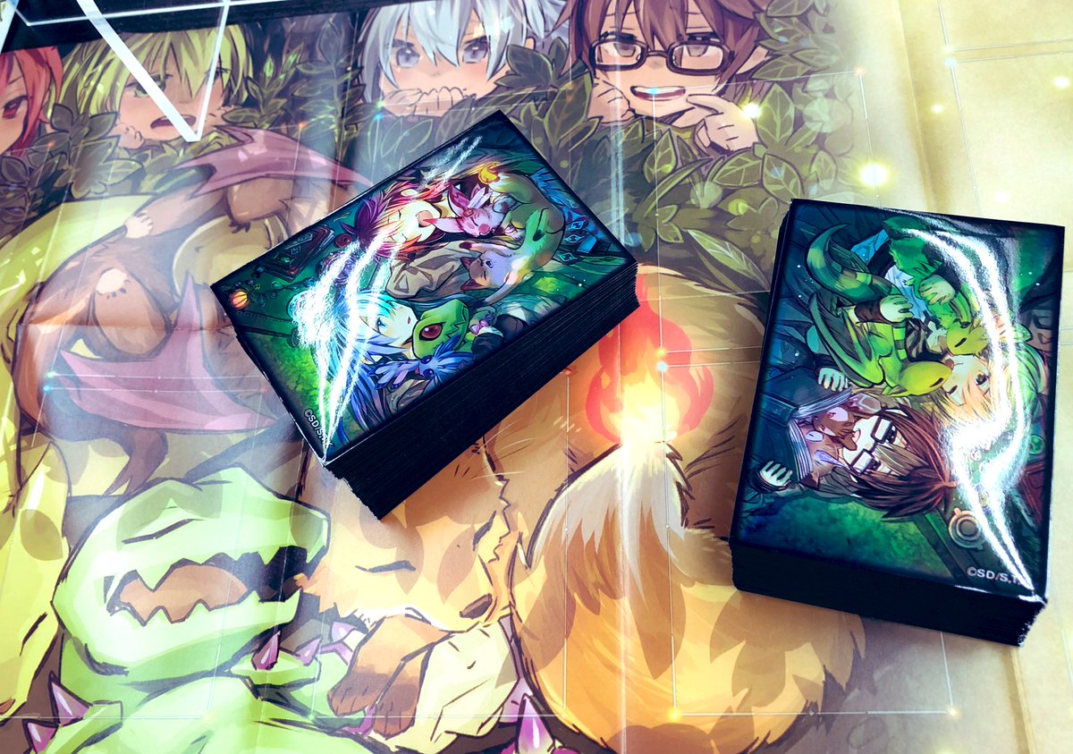 いや推しカプのスリーブやばい可愛い 