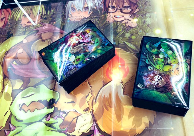 いや推しカプのスリーブやばい可愛い 