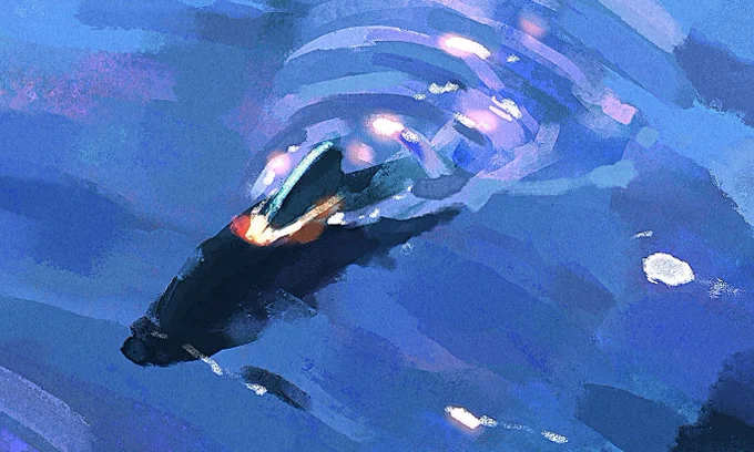 最近アナログ感を出して描くのがとても楽しい 
